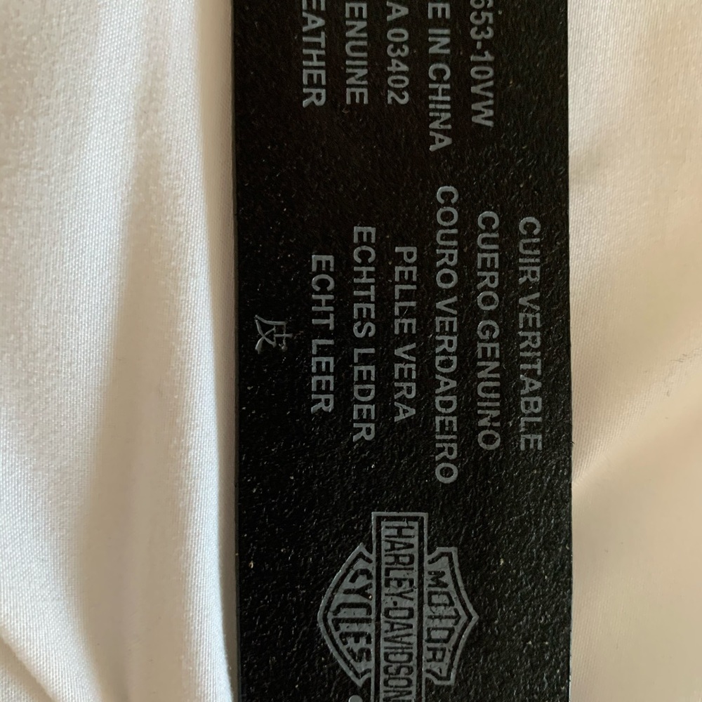 Women’s Harley Davidson Belt